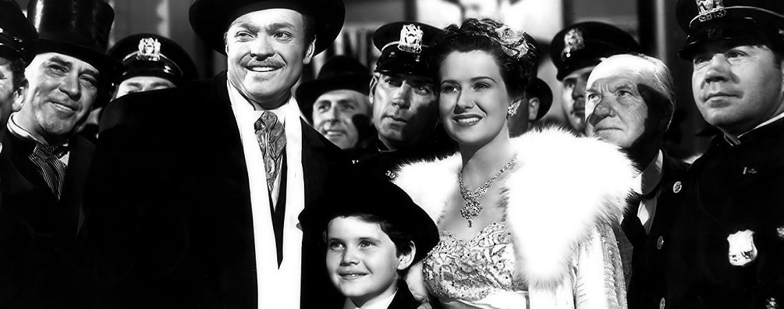Orson Welles, Sonny Bupp, Ruth Warrick  | "Citizen Kane" (1941)