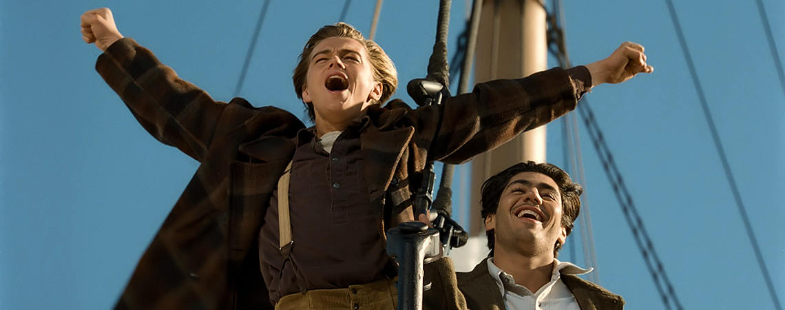 Leonardo DiCaprio, Danny Nucci | "Titanic" (1997) *