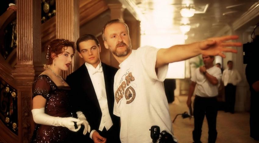 James Cameron, Leonardo DiCaprio, Kate Winslet | "Titanic" (1997) *
