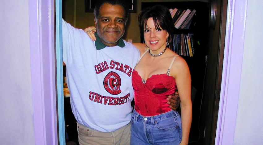Julie Dolan with Ted Lange (Director) | "OnlineXposed" 