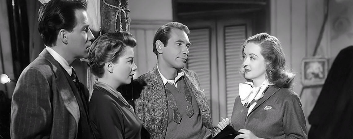Bette Davis, Anne Baxter, Hugh Marlowe, Gary Merrill | "All About Eve" (1950)