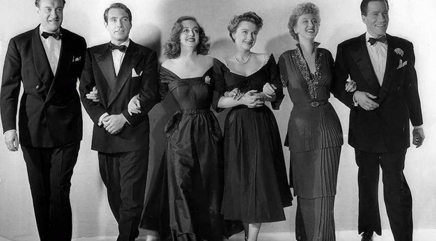 Bette Davis, Anne Baxter, George Sanders, Celeste Holm, Hugh Marlowe, Gary Merrill  | "All About Eve" (1950)